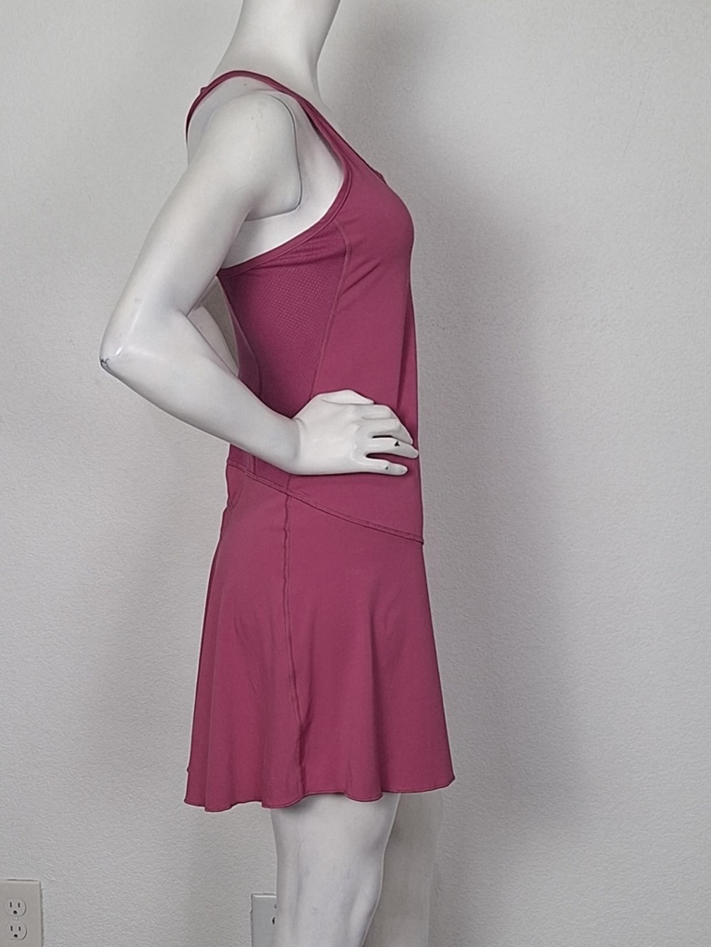 Patagonia Pink W's All Weather Sporty Gorpcore Back Pocket Mini Dress Size S - Picture 6 of 11